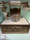 Vintage French Victorian American Telecommunications Deco-tel Rotary Phone