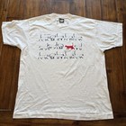 Vintage Screen Stars Best Shirt Mens Xl White Key West Hemingway Cat Tee T-shirt
