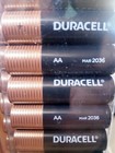   6 X 16 pack  Aa Duracell Coppertop Alkaline Batteries Exp 2036     