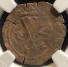 Ngc Vf Santo Domingo Charles   Joanna 1544-1564 Ad  Carlos Johanna 4m Coin Spain
