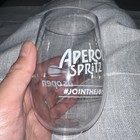 Us Open Tennis Stemless Unbreakable Plastic Wine Or Cocktail Glass
