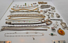 Over 400 Grams Of Sterling Silver Jewelry  Vintage   Modern 4 Resale Not Scrap