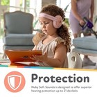 Nuby Soft Sounds Baby Earmuffs Hearing Protection For 1 Year Olds Gray