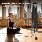 Large 65  Wind-chimes-outdoor-deep-tone  Soothing Melodic Tones Windchimes  Wind