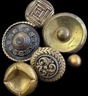 Lot 50 Antique Vintage Buttons Art Deco Can   t Buffed Celluloid Glass Bovine Mop