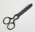 4 875  Fur Trade Era Steel Scissors - Decorated - Cass Co  Minnesota Artifact