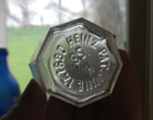 Heinz Pat june 17  1890 Mini Sample 4 3 8  Catsup Bottle Hand Blown In Mold