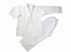 Martial Sports Single Weave Judo Uniform - White - Free Belt - Free Shipping