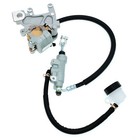 Rear Brake Caliper Master Cylinder   Hose Assembly For Honda Cr80r Cr80rb 92-02
