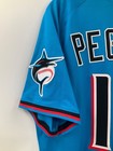  12 Antony Peguero Miami Marlins Game Used 2024 Nike Alternate Jersey Size 44