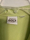 Zenergy Golf By Chicos Green Full Zip Collared Lightweight Vest Women s Sz L