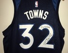 Karl-anthony Towns    go Wolves    Signed Timberwolves Nike Swingman 52 Xl Jersey