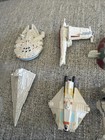 Star Wars Starships Hot Wheels Lot Of 14 Die Cast  Lfl Hasbro Ships Vehicles