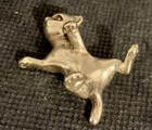 Playful Cat On It s Back Handcrafted Brass 1 1 4  Figurine