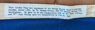 1942 Alaska Territory Flag 2x3 Feet  In Size - With Dedication   Doc d Ownership