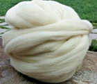 22lb Wholesale White Wool Roving Bulk Un Dyed Spinning felting chunky Yarn jumbo