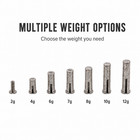 10pcs Golf Lead Tip Weights For Graphite Wood Steel Iron Shafts 2g-12g