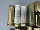 13 Vintage Metal   Plastic Lipstick Tube Holder Dorothy Gray Estee Lauder Revlon