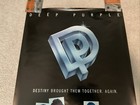 Deep Purple 1984 Vintage    perfect Strangers    Lp Promo Poster Mercury Records