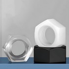 M2 M2 5 M3 M4 M5 M6 M8 M10 M12 M16 M20 Nylon Hex Hexagon Full Nuts Plastic Nut