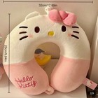 Hello Kitty Travel Pillow Neck Support Ushaped Ergonomic Cushion Kids Sanrio