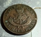 Canada Bank Token 1854 Half Penny  Bank Of Upper Canada Saint George