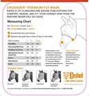 Cashel Crusader Fly Mask Mule Donkey Standard Covers Ears Sizes Sun Protection