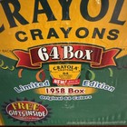 Crayola  Happy 40th Birthday Limited Edition  1958 Box 64 Original Colors Sealed