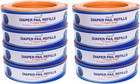 8-pack Diaper Genie Refill Bags - 2600 Durable  Fresh-scented Liners