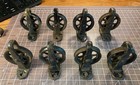 1 - Antique 3  Cast Iron Arch Pulley   8 - Available