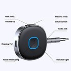 Bluetooth Aux Adapter Wireless 3 5mm Music Receiver For Car Home Stereo Speaker
