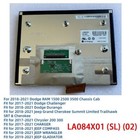 8 4  Uconnect 4c Uaq 17-22 Replacement Lcd Display Touch Screen Radio Navigation