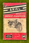 1952 Ariel Motorcycle Owner s Handbook Clymer C  W  Waller 1933-1951 Vintage