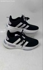 Adidas Boys Racer Tr23 Id5372 Black White Lace-up Low Top Sneakers Shoes Size 3