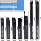 Carbide Lathe Tools - Metal Lathe Threading Tool Bit Set 21pcs - 7pcs 5 8 Inc   