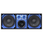 Fully Loaded Vented Enclosure W  Dual 10  Speakers  6x6  Drivers   4x4  Tweeters