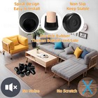 Pvc Round Chair Leg Cap Rubber Feet Protector Pads Furniture Table Covers Bottom