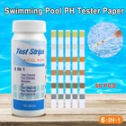 Chlorine Dip Test Strips Hot Tub Spa Swimming Pool Ph Tester Paper 6 In1  3 In1 