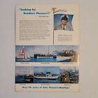 Vintage 60s Captain Starns Inlet Restaurant Menu Famous Atlantic City Nj Seafood