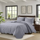 Lightweight Summer Bedspread Sets Soft Reversible Quilt Bedding Twin Queen King