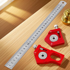 Steel Ruler Positioning Block W 45 60 90   Angle Guide Multi-angle Scriber Line M