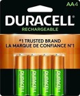 4 Duracell Aa Pre Charged Rechargeable 2500mah Nimh Battery