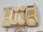 2 Vintage Push Button Phones Starlite Princess   Cortelco Wall  Read Description