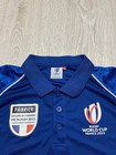 Official France Rugby World Cup 2023 Polo Shirt Men s Xl Blue Rwc Sportfolio