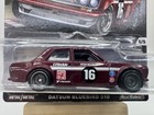 Hot Wheels Datsun Bluebird 510 Track Day Car Culture Real Riders 5 5 Metal Base