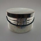 Vintage Bullock s Wilshire Logo Los Angeles Hat Box With Handle Black 8   x5 5   