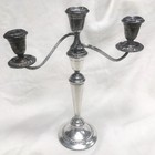 Alvin Sterling Silver 3-arm S258 Candelabra - 12 5 8  X 11  -  29 T oz Weighted