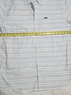 O neill Button Up Shirt Mens Size Xl Landside Short Sleeve Beach Casual Stripe