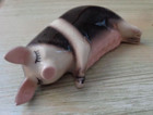 Hagen Renaker Pig Mama Sow Miniature Sleeping Figurine Vintage 3 