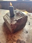 Sweet Little Old Wooden Mallet Early Lighting   Early Cabin Goods  
